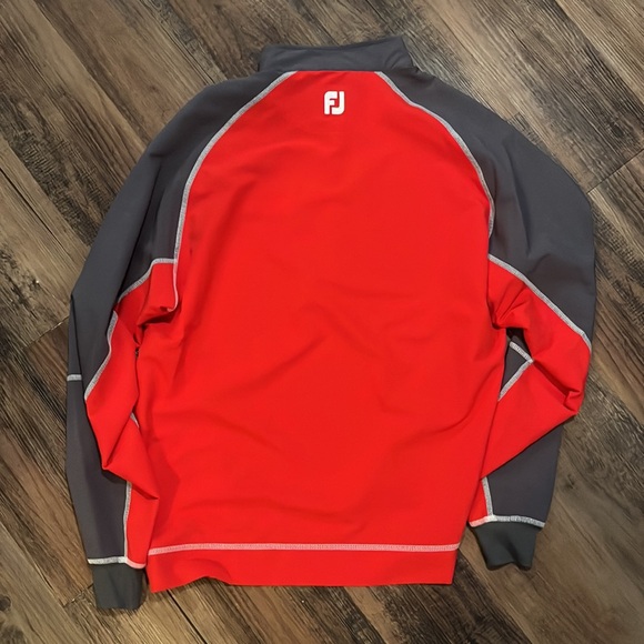 Mens Footjoy Quarter Zip Pullover - Picture 4 of 4